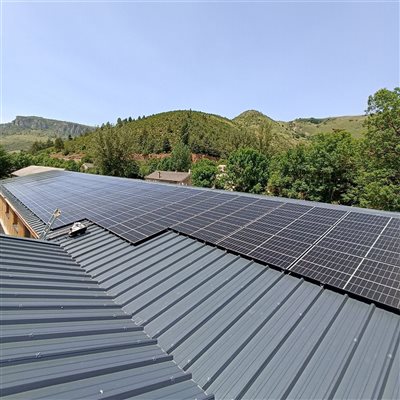 Cadenet photovoltaïque à Millau - Aveyron Occitanie