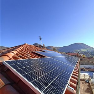 Chantier de 6 kWc à St Georges de Luzençon (12), Cadenet Photovoltaïque