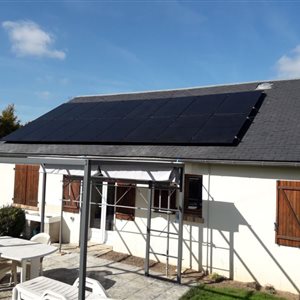 Chantier de 6 kWc à Séverac d’Aveyron (12), Cadenet photovoltaïque