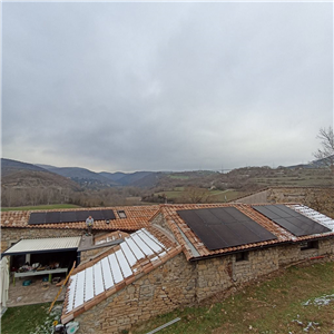 Chantier de 9 kWc à St Georges de Luzençon (12), Cadenet Photovoltaïque